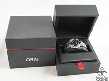 Oris Aquis Automatic Black Dial Stainless Steel Men's Watch w/ Box 7730 9