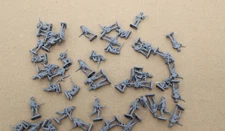 Vintage 1/72 ESCI/Revell Modern Soviet Spetsnaz 50 Figures Open No Box