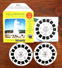 VIEWMASTER YELLOWSTONE NATIONAL PARK VACATIONLAND SERIES SAWYERS A306 3 REEL SET