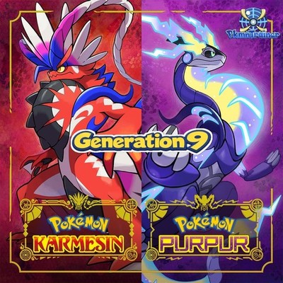Gen 9 | Pokémon Karmesin & Purpur / Lv.100 / Max. IV