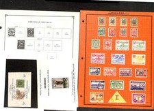 Dominican Republic Stamp Collection 40 Scott International Pgs, 1879-1969 (BB)