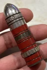 WW1 FRENCH BULLET CIGARETTE LIGHTER Trench Brass Ornate Untested Military