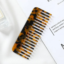 Korean Fashion Design Hair Comb Wide Teeth Acetate Hairdressing Comb Anti-Static