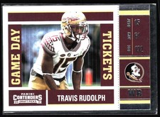 2017 Panini Contenders Draft Picks #21 Travis Rudolph Game Day Tickets