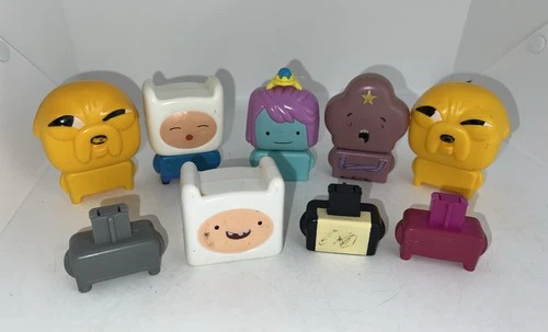 Adventure Time Toys 2016 McDonalds Happy Meal Collectors  Figures Bundle X 5