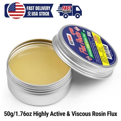 BEEYUIHF Tack Flux Rosin Solder Paste Flux for Electronic Soldering BGA SMD (65g/2.29Oz)