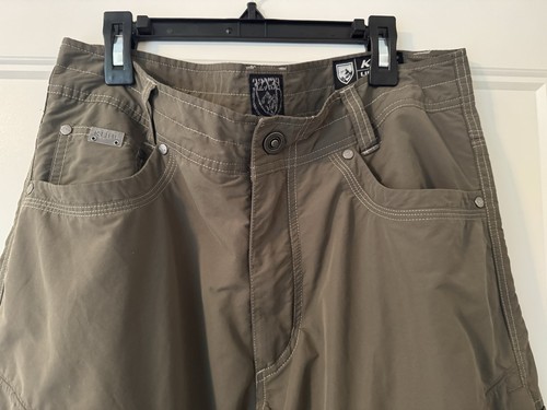KUHL Stealth Pants Mens 32x32 Liberator Convertible Hiking Cargo Gray Zip Off - Picture 2 of 6