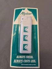 Vintage Alpine Kings  Cigarettes Disposable Lighter New In Package