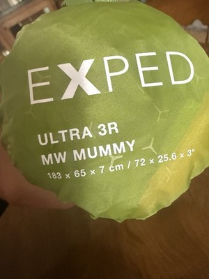 Exped Ultra 3R Mummy Sleeping Mat Medium/Wide, Lichen | eBay