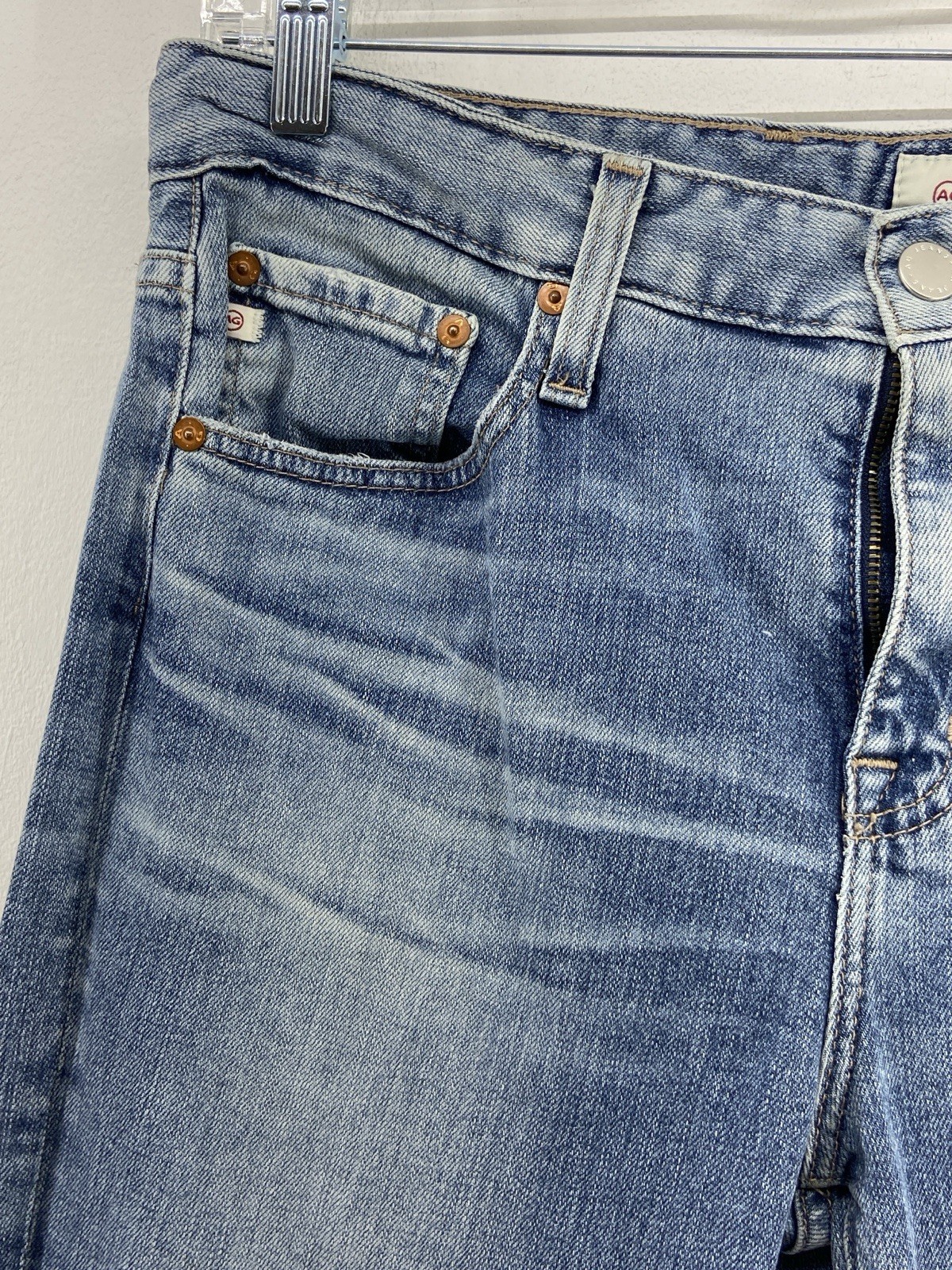 AG Adriano Goldschmied Womens Ex-boyfriend Slouchy Slim Stretch Jeans Sze 30X27 thumbnail 3