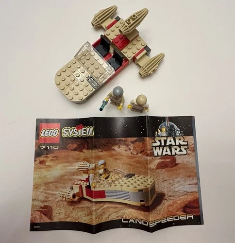 Retired LEGO Star Wars Set 7110: Landspeeder (1999) 100% Compete!