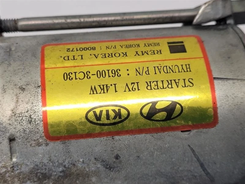 Motor de arranque Hyundai Sonata 2006-2008 3,3 L 361003C130 Foto 3 de 4