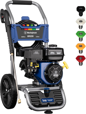 #ad WPX3200 Gas Pressure Washer 3200 PSI and 2.5 Max GPM Onboard Soap Tank Spray $465.93