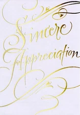 Religious THANK YOU Card, God of Hope Romans 15:13 by Dayspring + Envelope