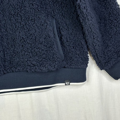 St Louis BLUES Damen Large 1/4 Zip Langarm Hochflor NHL Pullover '47 Fleece - Bild 7 von 13
