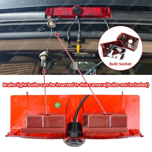 Backup Camera for Chevy Express/GMC Savana 1500 2500 3500 2003-2016 + 7" Monitor - Picture 3 of 19