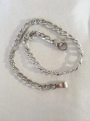 Bracelet Mixte En Acier Inoxydable 21Cm - Photo 1/3