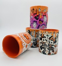 4er Set Halloween Tassen Kids Gespenst Kürbis Vintage Becher Kinder