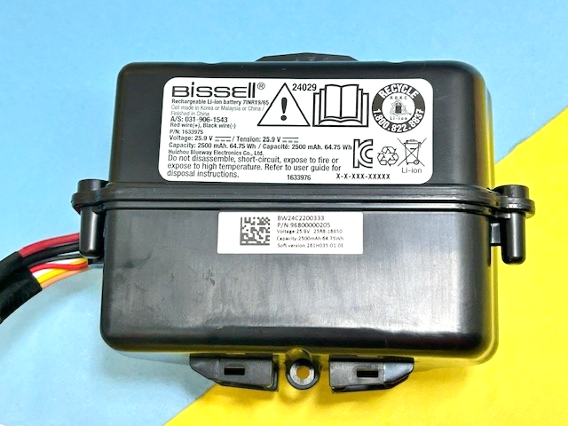 1638670 Li-Ion Battery 25.9V for Bissell Little Green Cordlee 3682