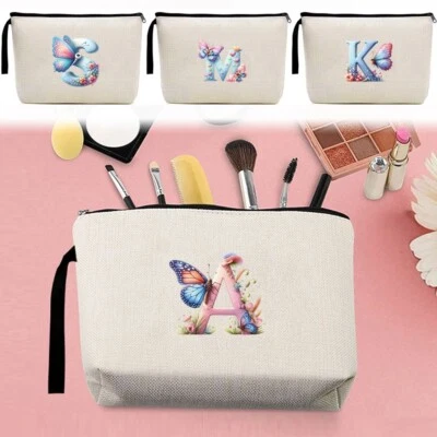 26 Buchstaben Make-up Tasche Beutel Reise Kosmetik Organizer - passt Frauen und Mädchen