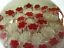 thumbnail 3  - VINTAGE MURANO ITALY ART GLASS PAPERWEIGHT RED &amp; WHITE DAISY CANES