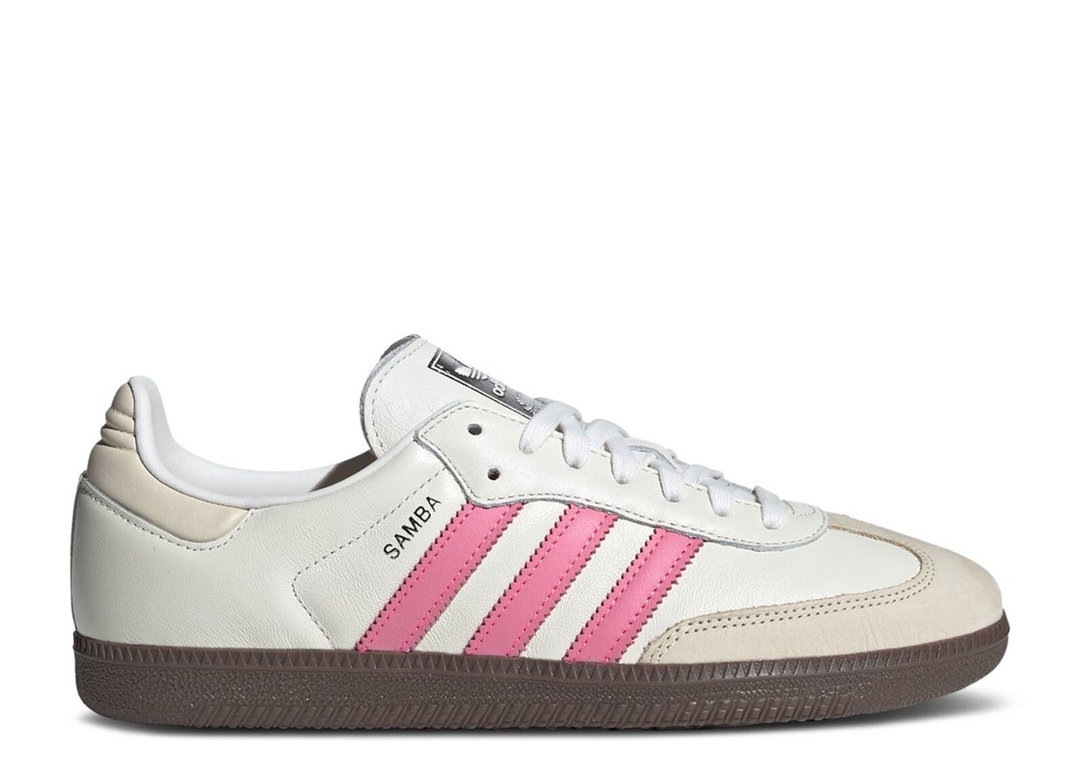 Size 8.5 - adidas Samba OG White Lucid Pink W | eBay