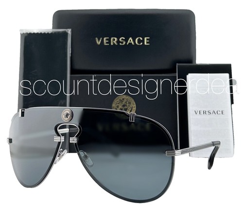 VERSACE VE4489U 148 8V Transparent Mirror Silver Men display picture 1