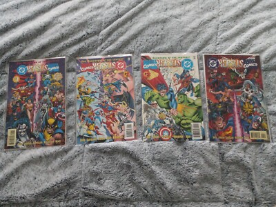 DC Versus Marvel 1-4 Complete Set 4 issues 1996 NM | eBay