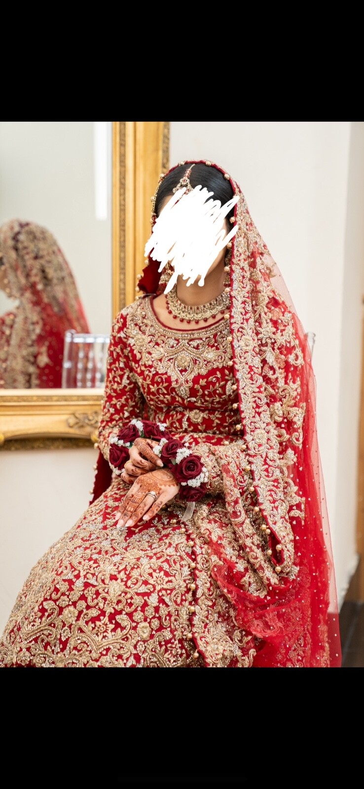 asian pakistani bridal Farsi wedding dress image 3