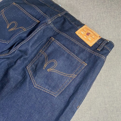 Y2K Rocawear Baggy Wide-Leg Jeans Herren Größe 42x32 Dunkelblau Skater Hip Hop