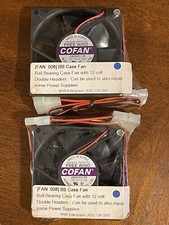Cofan D8020H12B DC12v 0.16A  Computer  Lot of 2