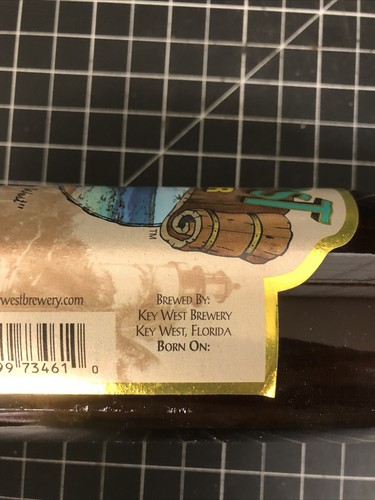 Vintage Key West Lager Bottle! Brewed in Key West Conch Republic! NLA! - Picture 4 of 4