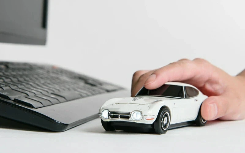 TOYOTA 2000GT Car wireless mouse Bluetooth Japan New - Image 3 of 4