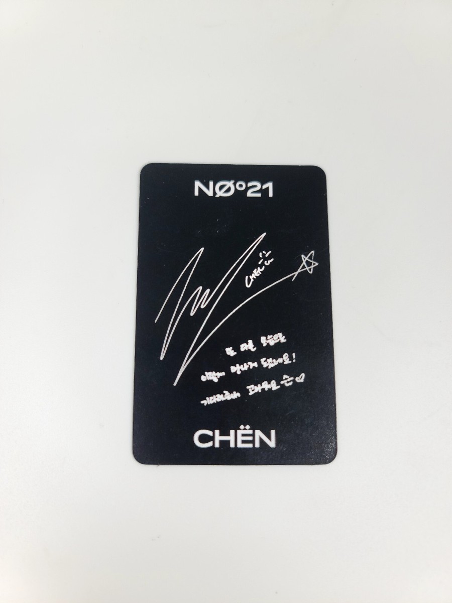 EXO CHEN チェン smtown museum ネームタグ トレカ