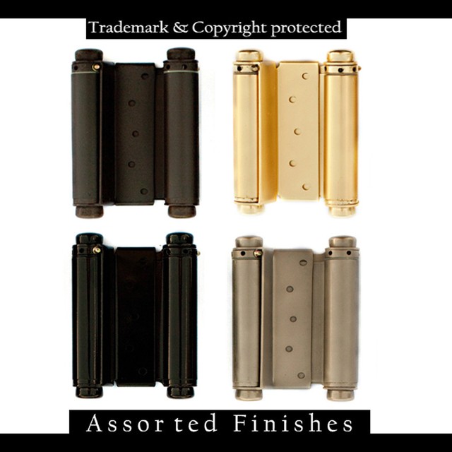 Cafe Door 5" SPRING HINGE Double Acting Heavy Duty Saloon Swinging