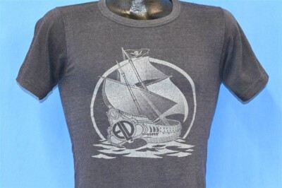 70s Emerson Lake And Palmer ELP Pirate Ship 1978 (not slim fit) TE6701
