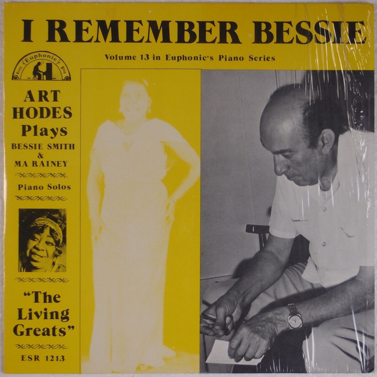 ART HODES: I Remember Bessie Smith, Ma Rainey RARE Jazz SHRINK