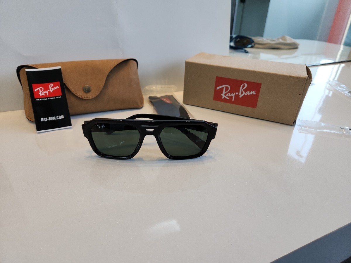 リシー　are:See ブラウン Sunglasses Ray-Ban Corrigan Bio-based RB4397 6678/82 54-20