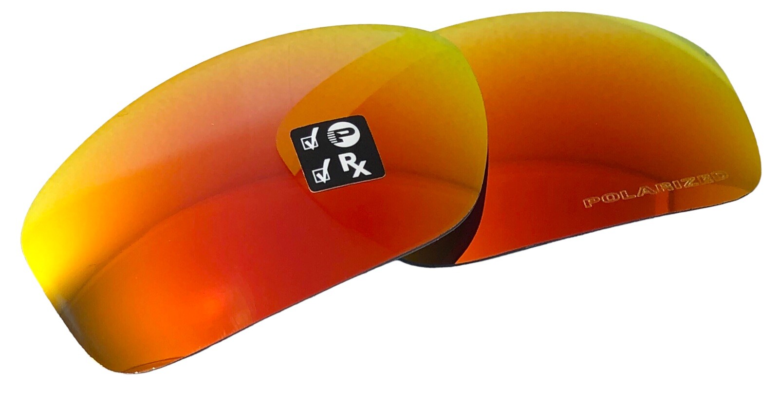 Oakley Valve OO9236 Polarized Fire Iridium Replacement Lenses 60mm Genuine image 4