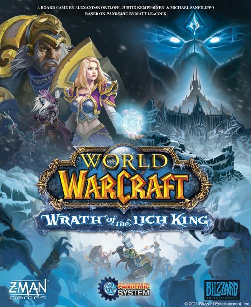 World of Warcraft Wrath of the Lich King Board Game 841333113056| eBay