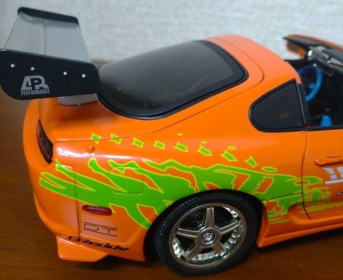 RACING CHAMPIONS THE FAST AND THE FURIOUS 1/18 Die Cast 1995 Toyota Supra Japan - Picture 7 of 20