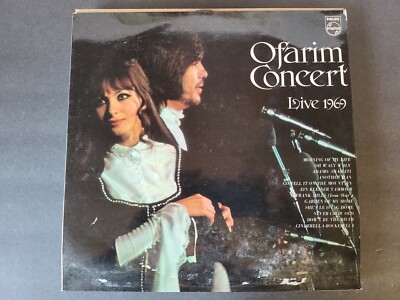 Vintage LP- Ester & Abi Ofarim- Ofarim Concert, Live 1969- Philips XL4 88422 DY