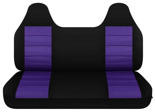 Car seat covers Fits Ford F250 truck 1993 to 1998 front bench W/ Molded headrest - Picture 14 of 23