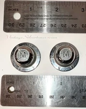 Mosrite electric guitar tone & volume knobs pair circa 1967 Ventures