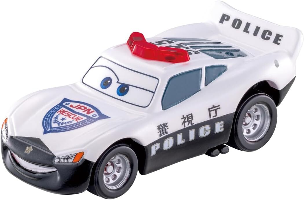 Takara Tomy Disney Cars Tomica C-36 Lightning McQueen (Police Car