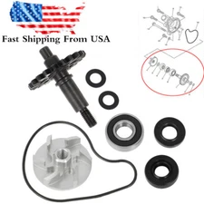 Water Pump Impeller Shaft Gear Bearing Kit For Yamaha YZ250F WR250F 2001-2013 US