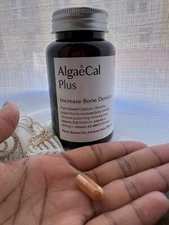 AlgaeCal Plus Stronger Bones Veggie Capsules Dietary Supplement Algae Cal 120
