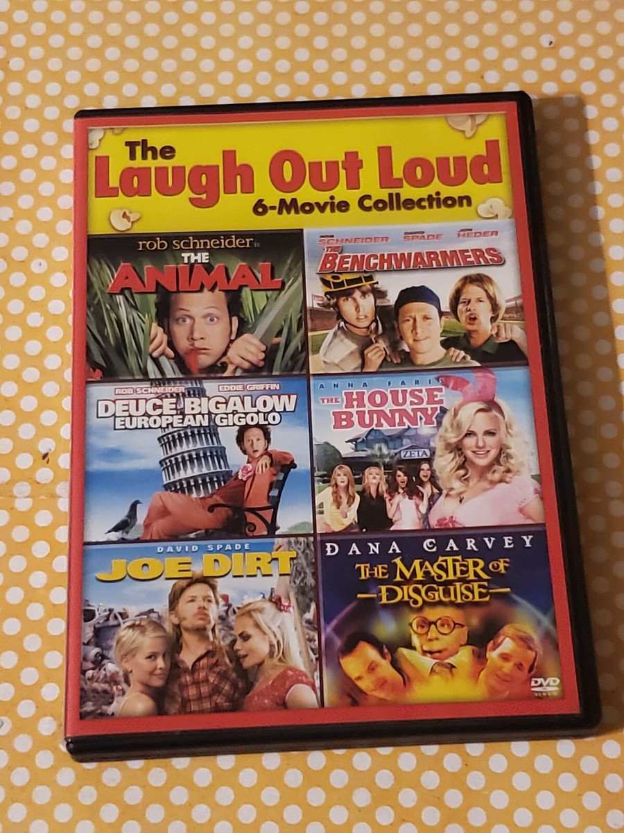 6 MOVIE COLLECTION - DVD - 3 DISC SET - ANIMAL, BENCHWARMERS, JOE