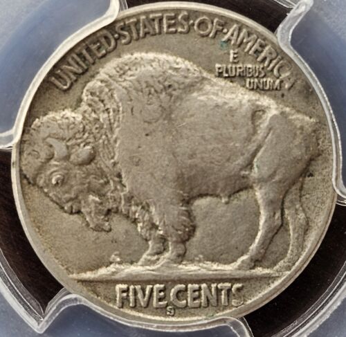1913-S Buffalo Nickel Type 2 PCGS XF40 | Tough Key Date - Picture 4 of 4