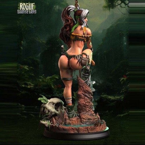 Rogue Savage Land 1/8 1/6 1/4 3D print figure Model Kit Unpainted Unassembled GK - Picture 8 of 10